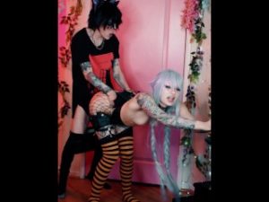 GOTH WITCH GETS ROUGH FUCKED (ALTERNATIVE COUPLE)