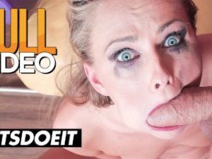 HERLIMIT – Young Blonde Ivana Hardcore Face Fucking And Anal Session Full Scene